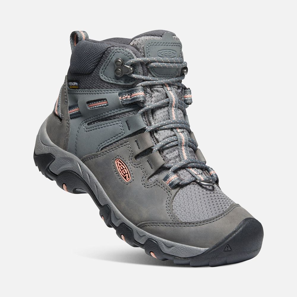 Keen Outdoor Bot Kadın Gri - Steens Polar - Türkiye BGWP87360